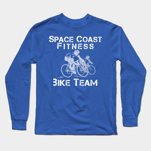 Space Coast Fitness - Bike Team (White) Long Sleeve T-Shirt by RichStork